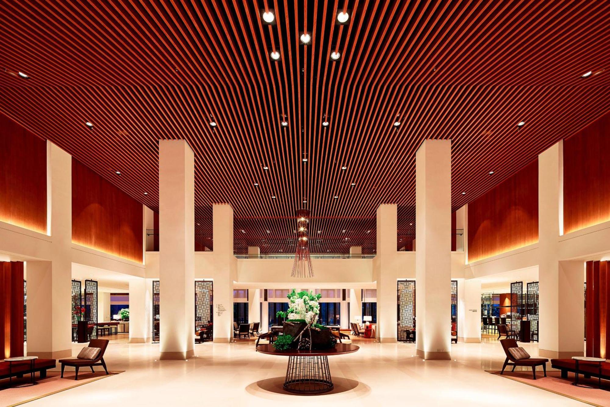 The Westin Tashee Resort, Taoyuan Daxi Exteriér fotografie The lobby of the hotel